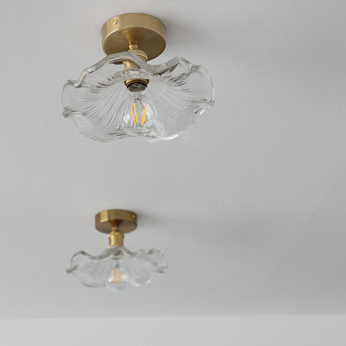 HibiscusGlow Glazen Plafondlamp