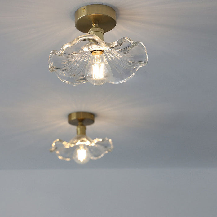 HibiscusGlow Glazen Plafondlamp
