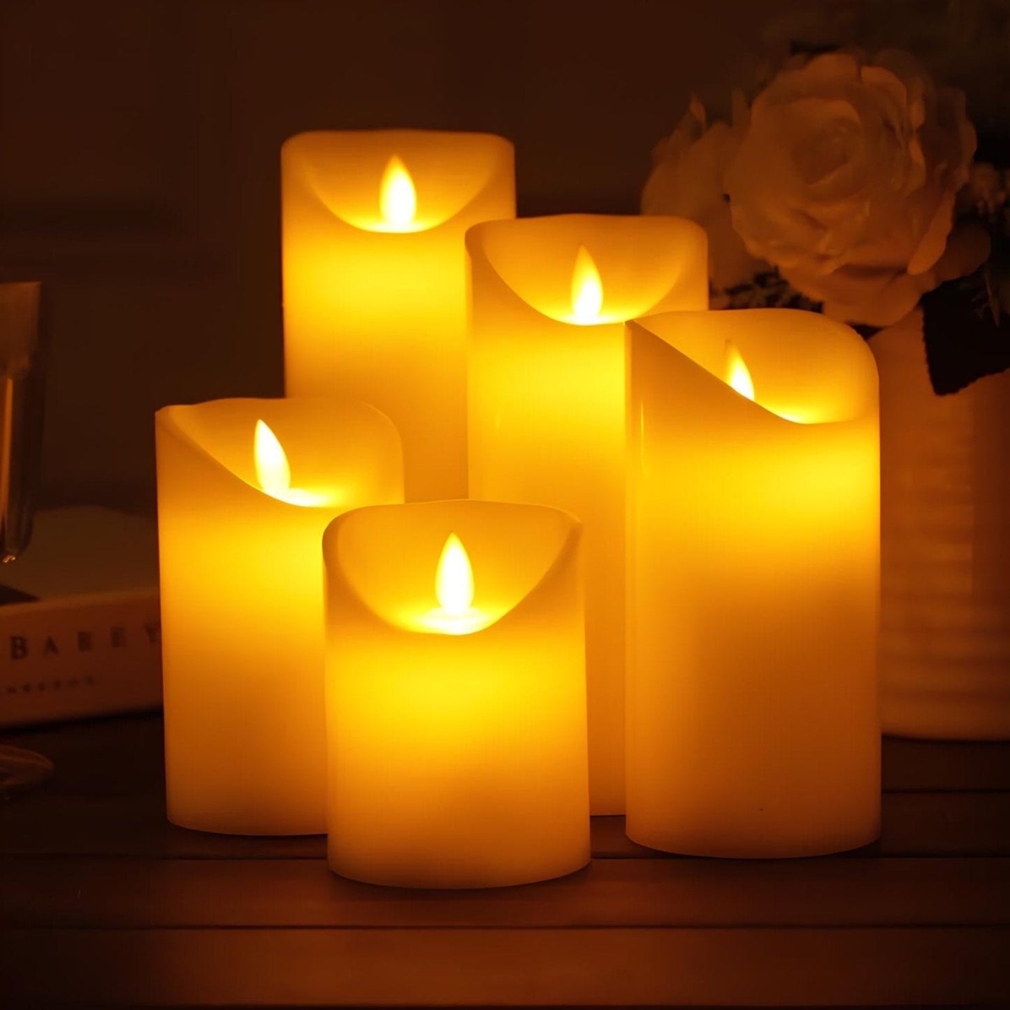 GlowLume LED Kaarsen - Vlamloze kaarsen