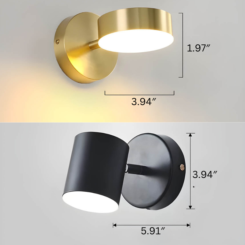 NordicaLuxe - Koperen LED wandlampen