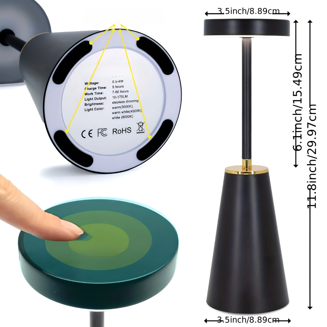 LumaTouch – Draadloze LED Tafellamp
