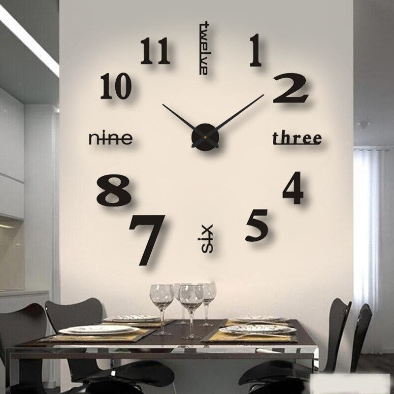 Elegante Wandklok voor tijdsbeleving