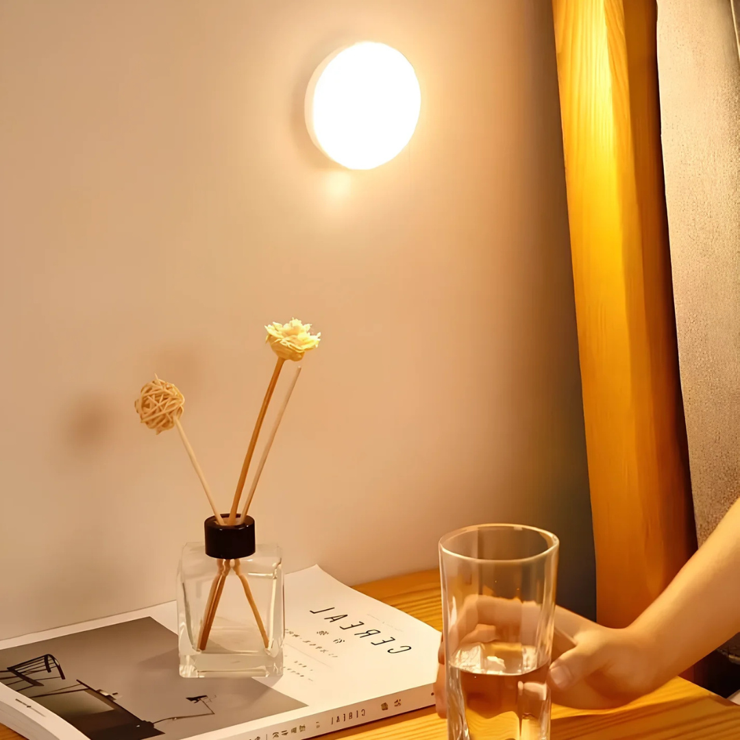 Draadloze LED lamp met bewegingssensor en oplaadbare batterij