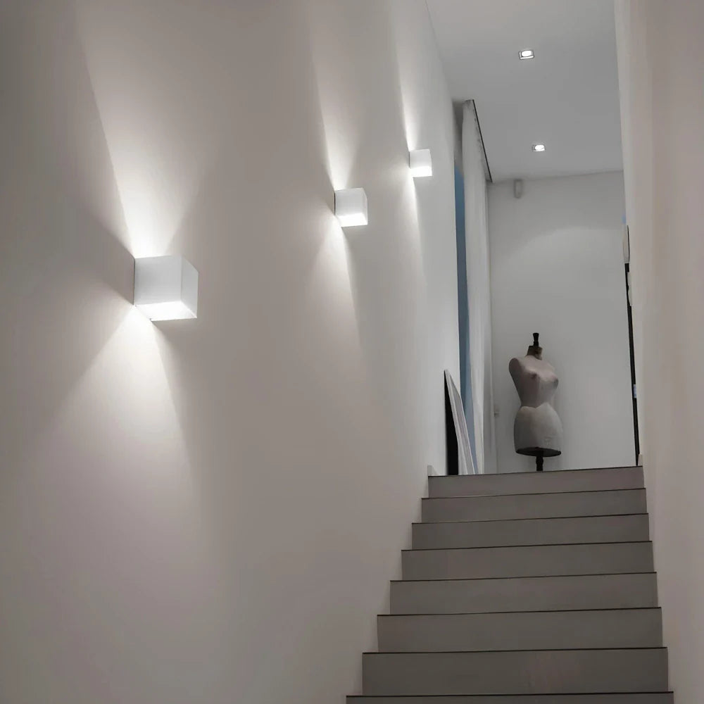 Kubus verstelbare LED Wandlamp