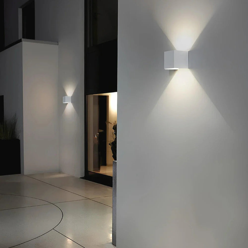 Kubus verstelbare LED Wandlamp