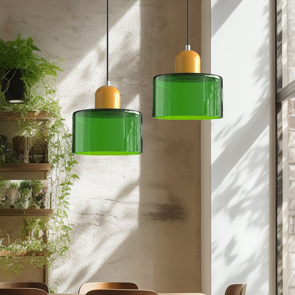 Lumière Bauhaus Moderne Glas Hanglamp