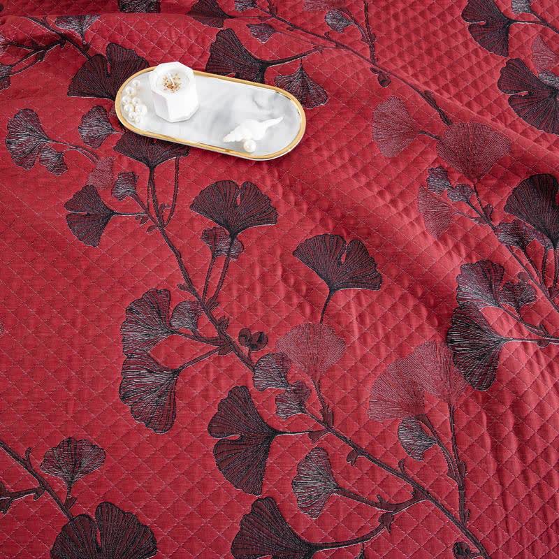 Arvella Botanische Katoenen Keerbare Quilt | Oase Wonen