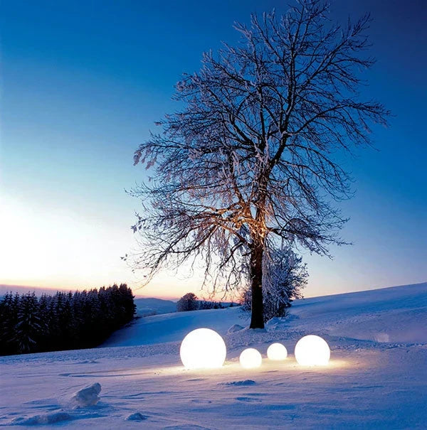 LumaSphere – Zonne-energie Tuinbal met Warm LED-Licht