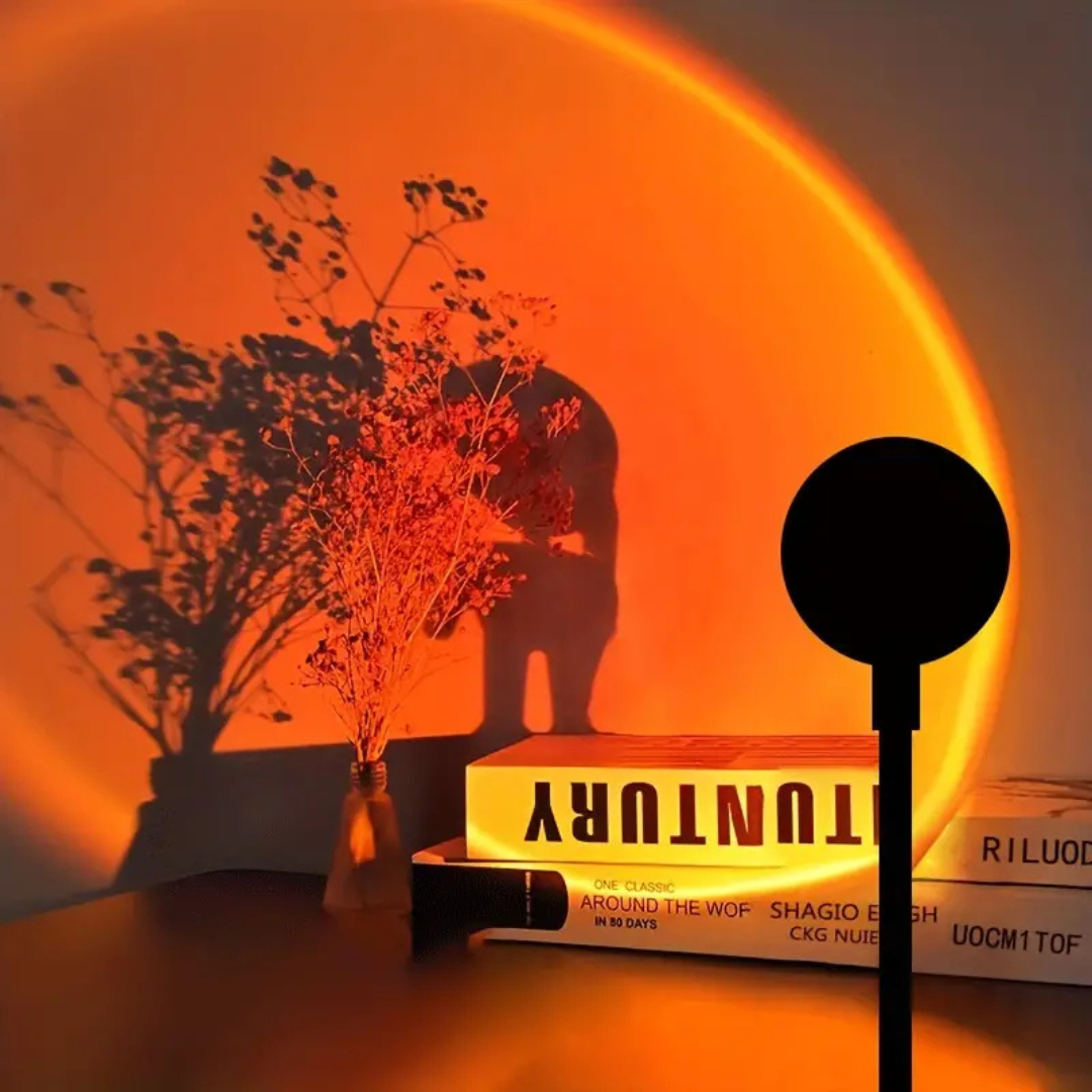rustgevende ambiance sunset lamp