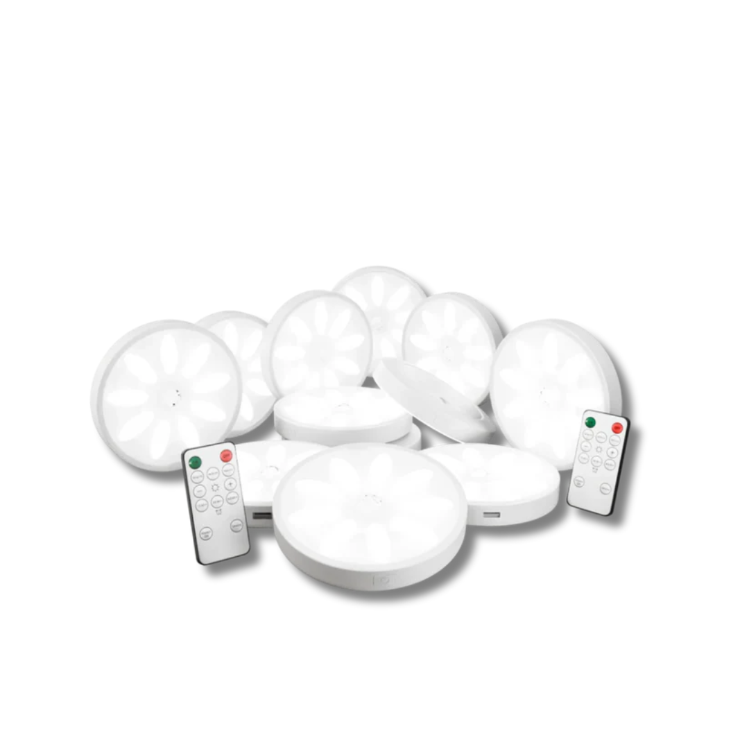 Draadloze LED lamp met bewegingssensor en oplaadbare batterij