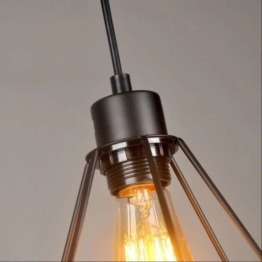 Industrieel Design Hanglamp – Stijlvolle Geometrische Verlichting