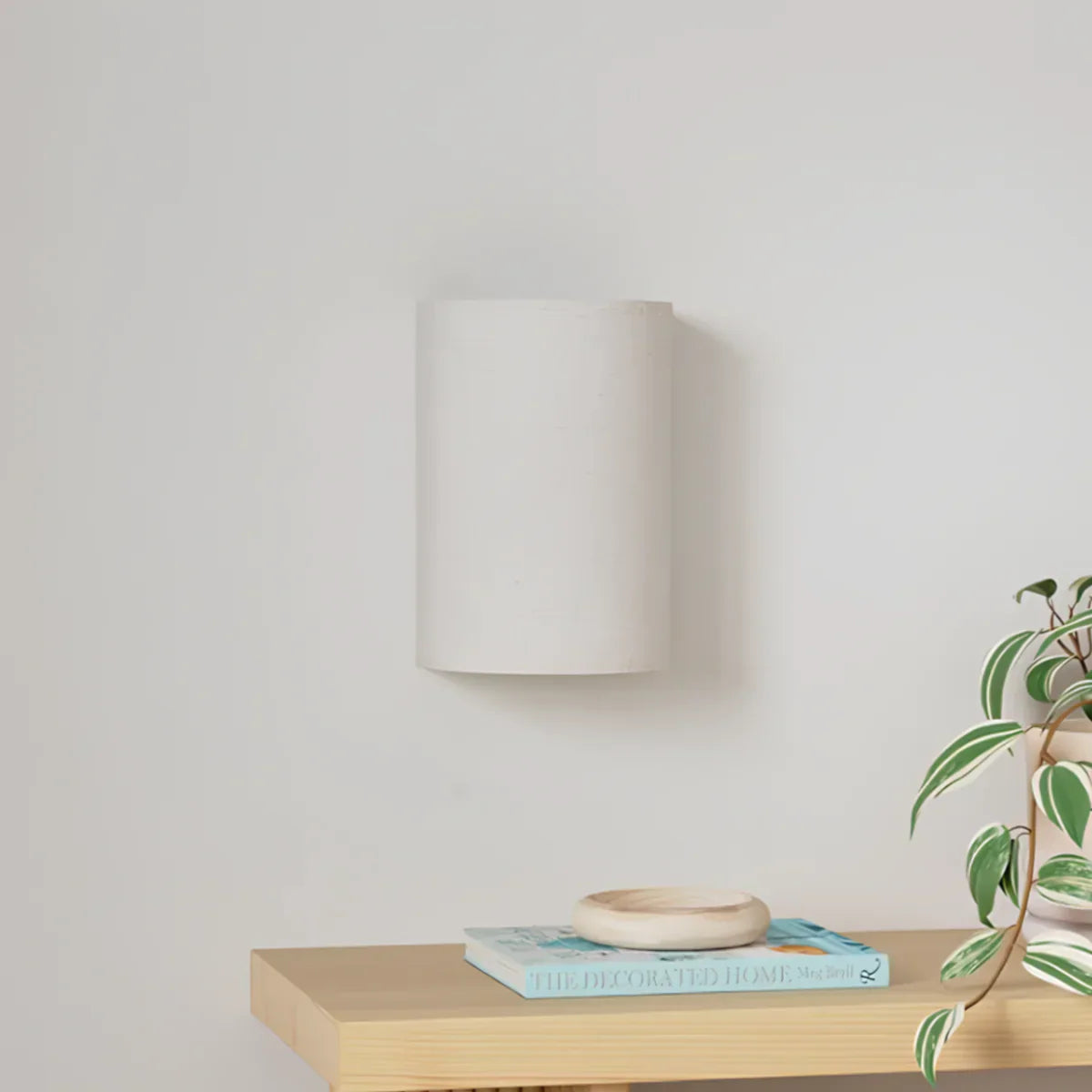 Linnen Draadloze Wandlamp (2 stuks)