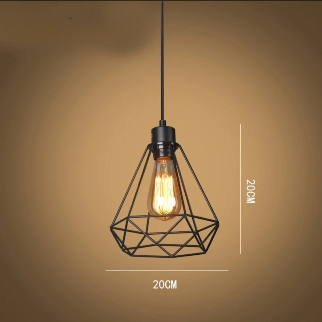 Industrieel Design Hanglamp – Stijlvolle Geometrische Verlichting