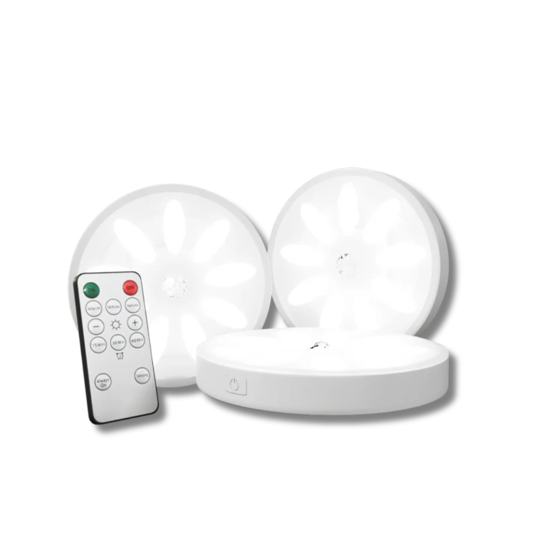 Draadloze LED lamp met bewegingssensor en oplaadbare batterij