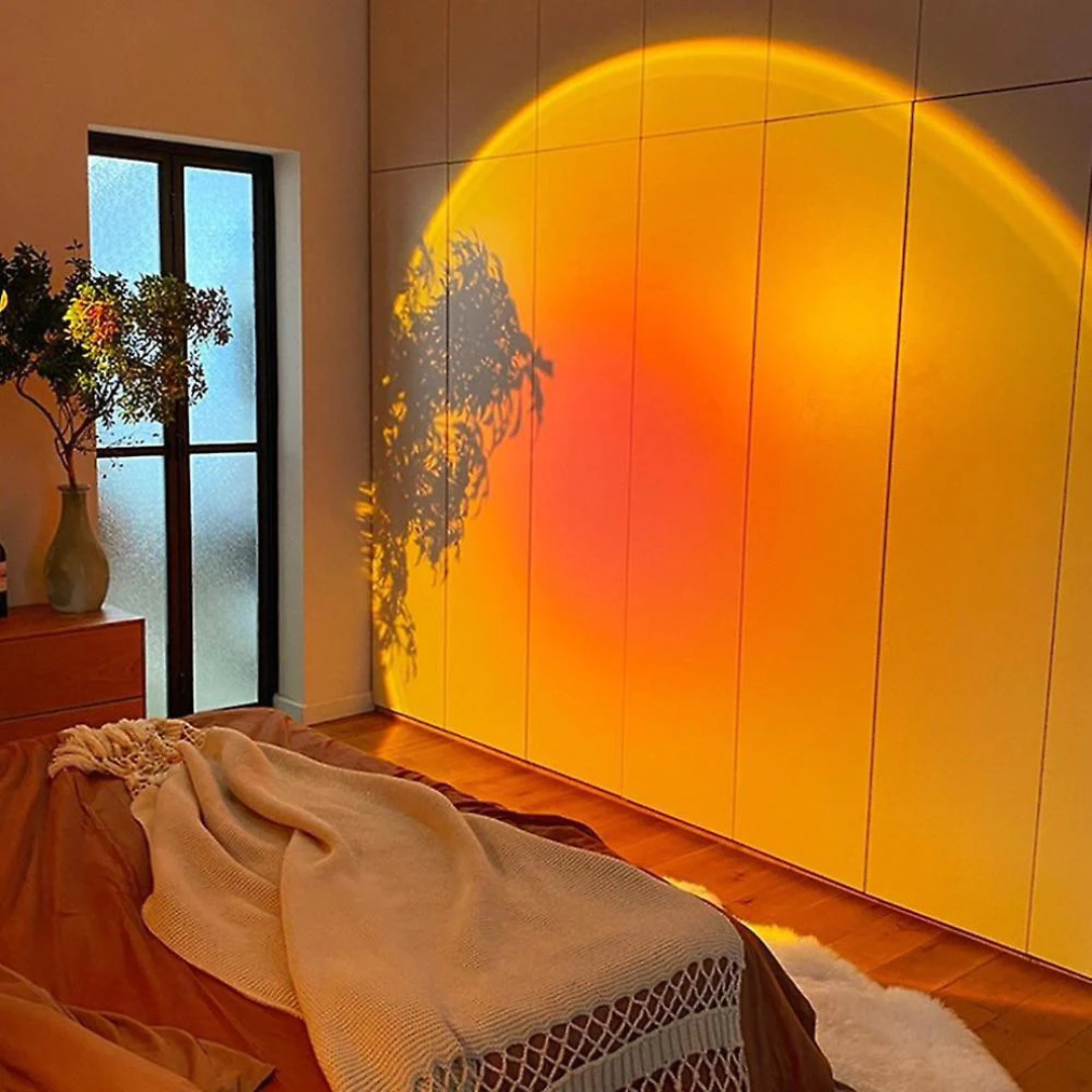rustgevende ambiance sunset lamp