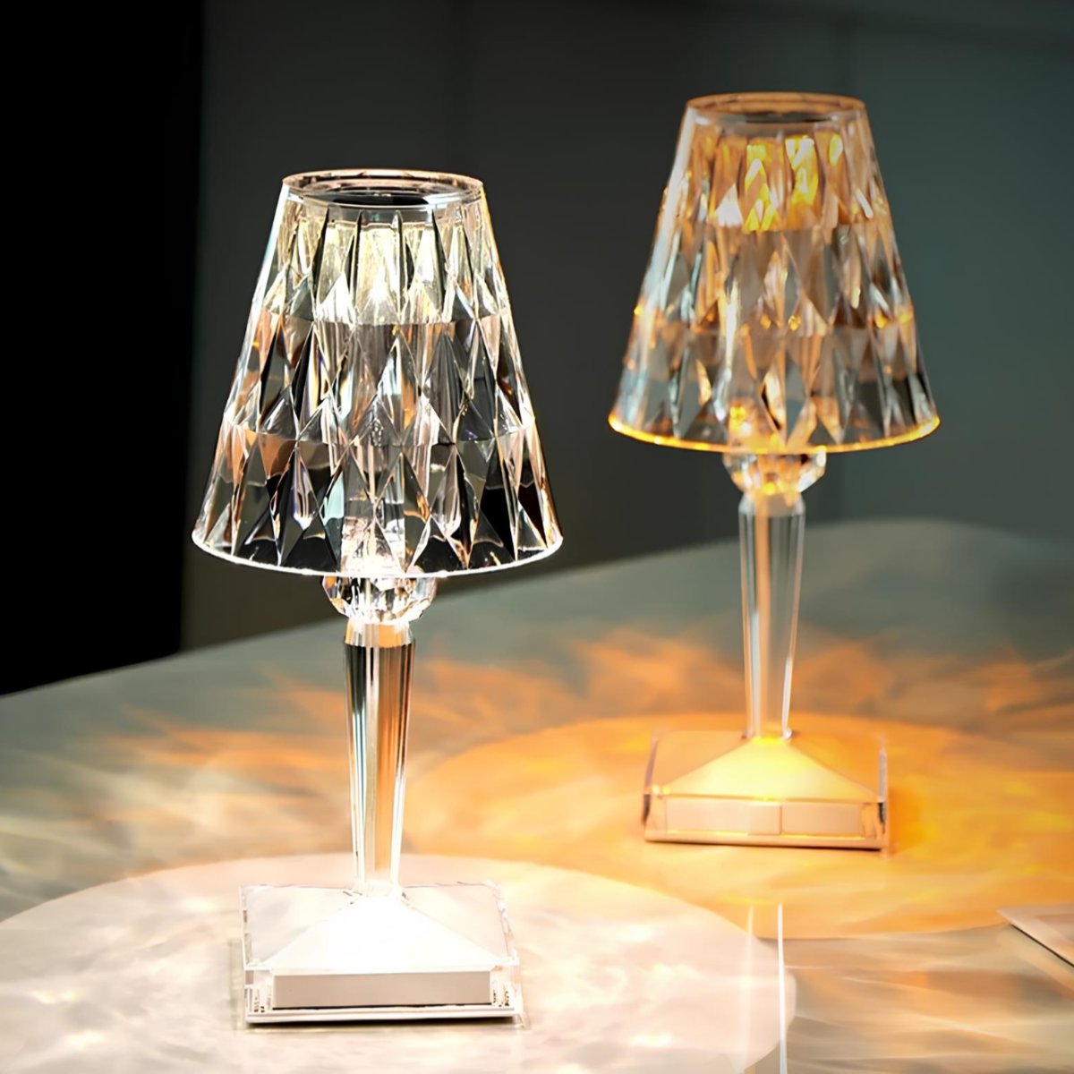 Sprankelende Kristal Lamp
