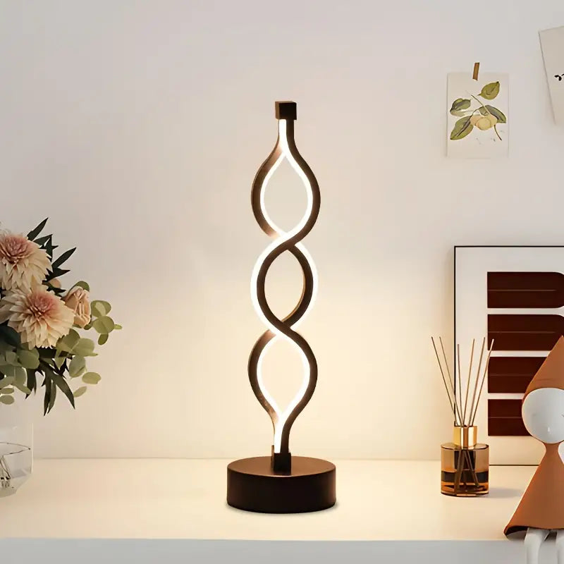 TwistLume - Elegante spiraal tafellamp