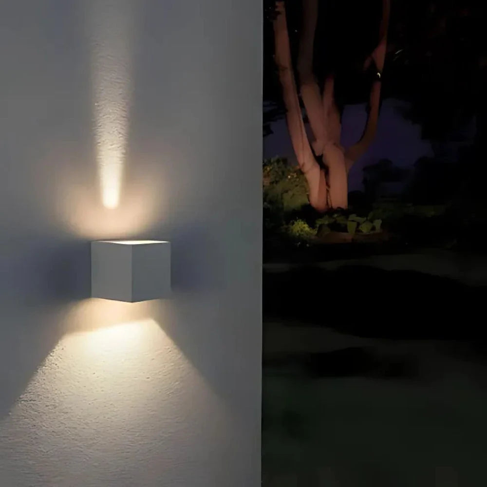 Kubus verstelbare LED Wandlamp