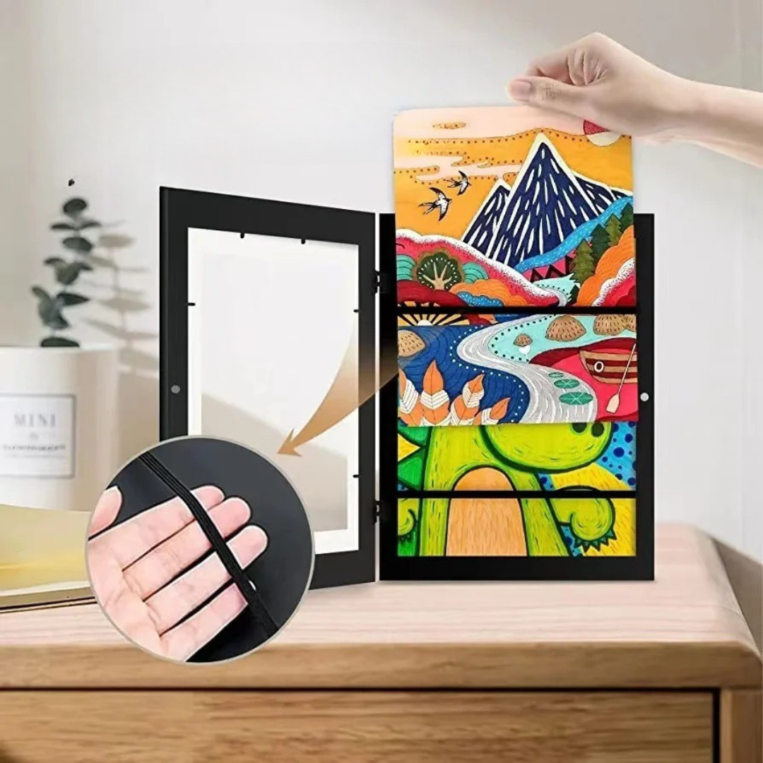 ArtFlip – Magnetisch Kunstframe voor Kinderen met Verwisselbaar Display