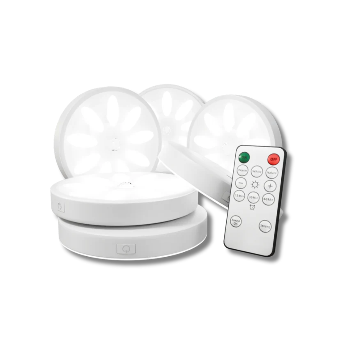 Draadloze LED lamp met bewegingssensor en oplaadbare batterij