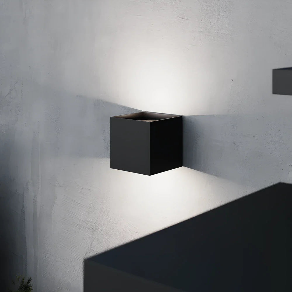 Kubus verstelbare LED Wandlamp
