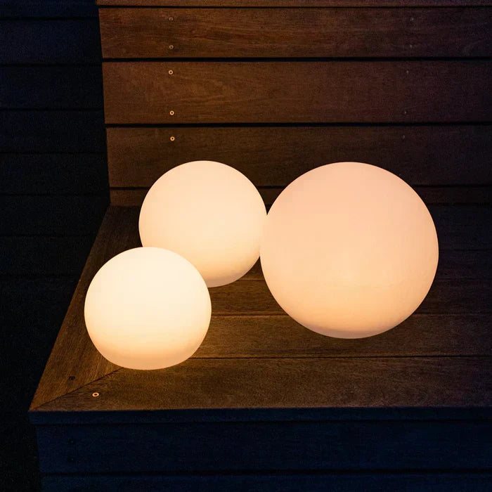 LumaSphere – Zonne-energie Tuinbal met Warm LED-Licht