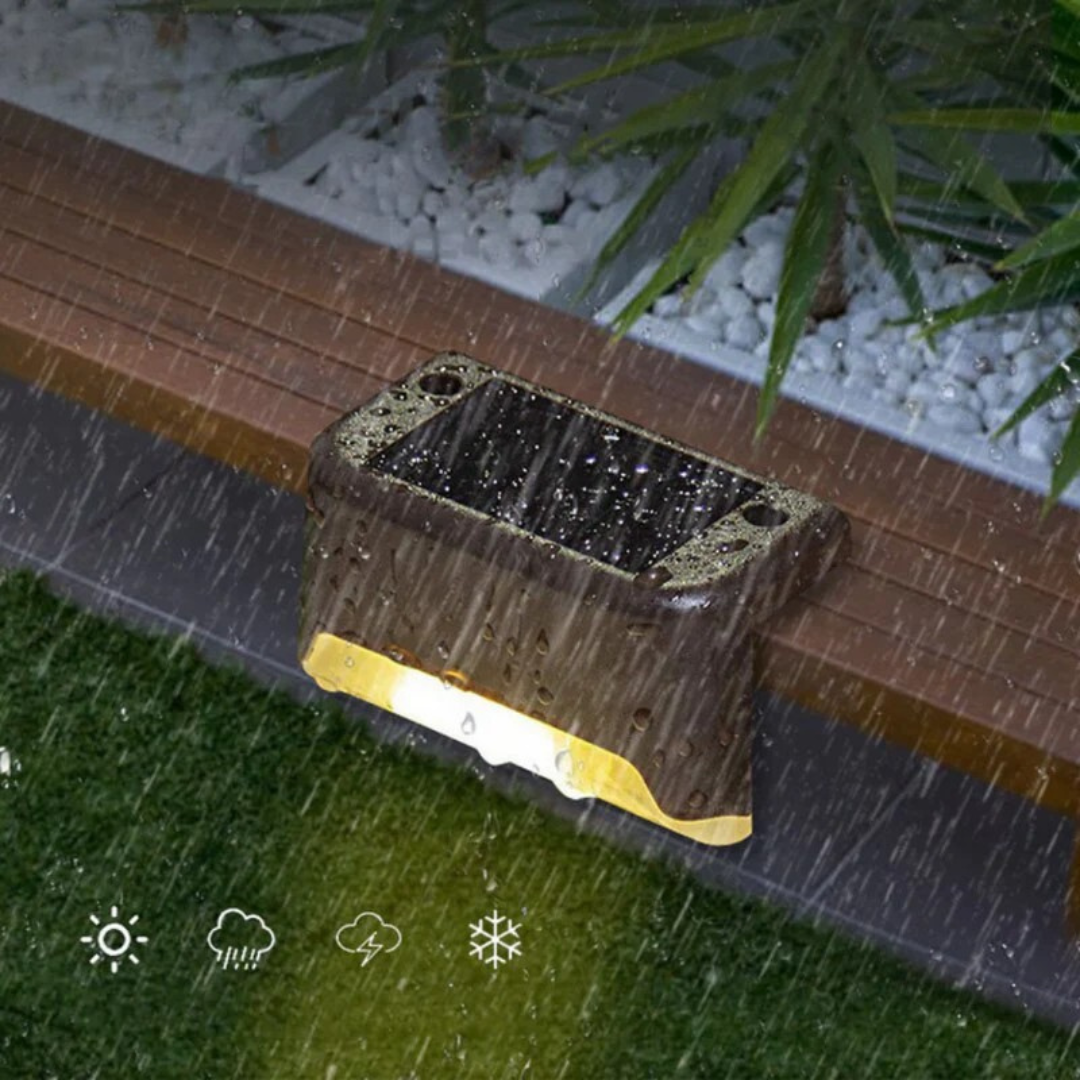 Waterdichte LED Solar tuinlamp op zonne-energie, eenvoudig te installeren zonder bedrading, met automatische aan/uit functie