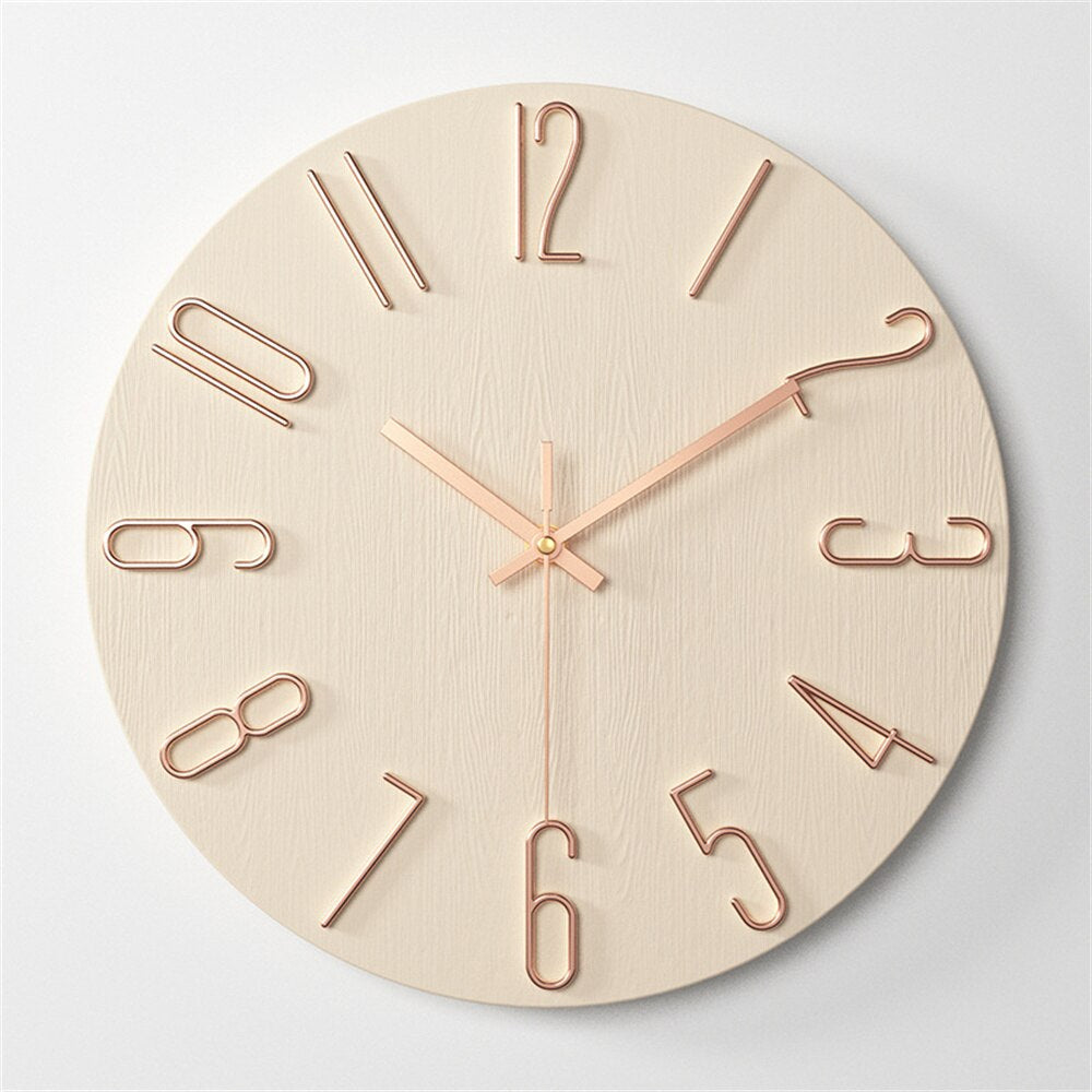 StyleTime – Moderne kunststof wandklok