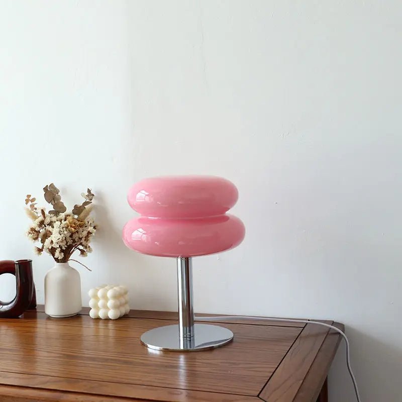 Luxe Retro Design Tafellamp – Draadloos & Dimbaar