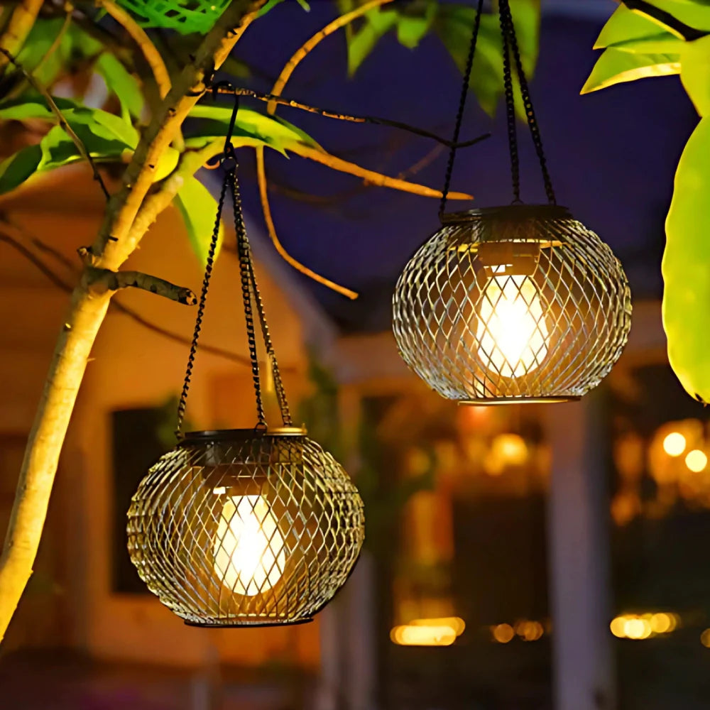 AuroraGlow Solar Lantaarn – Sfeervolle Verlichting voor Buiten
