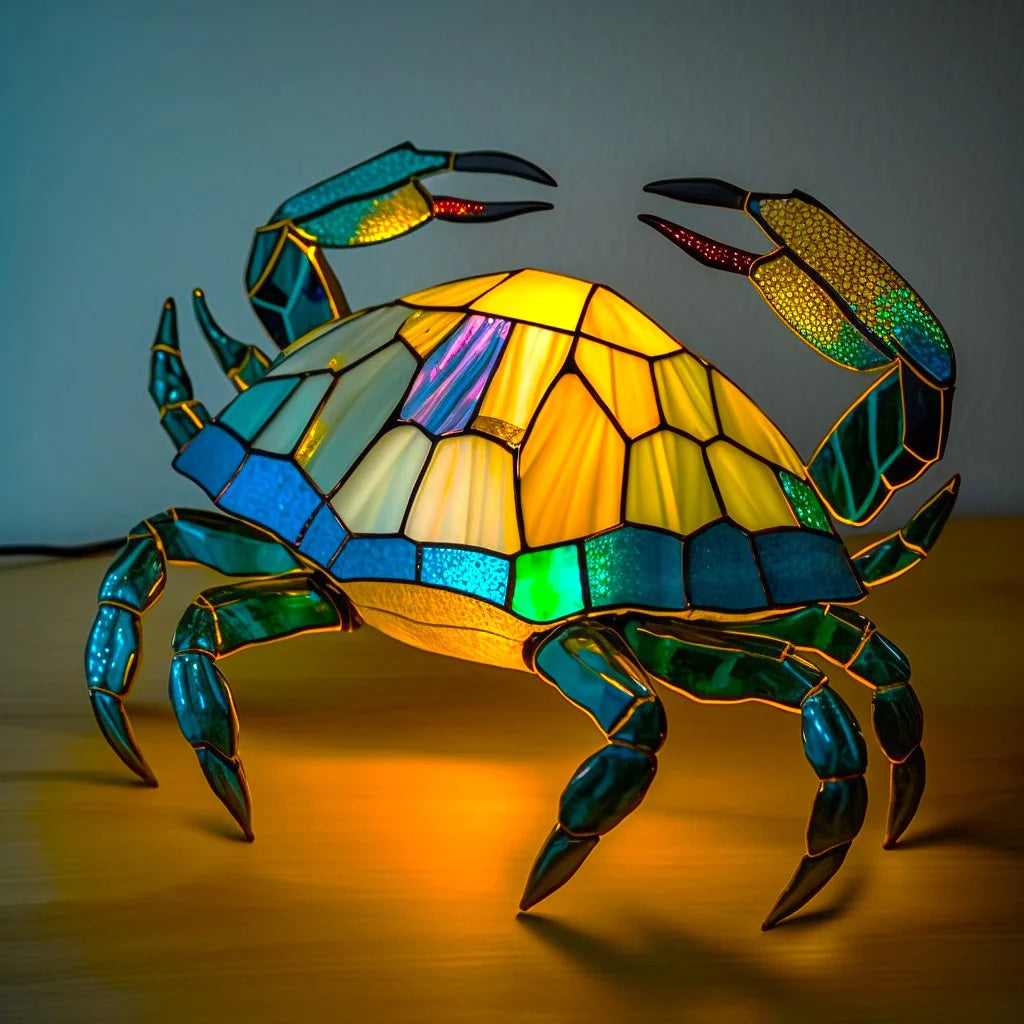 Kleurrijke dieren ornament lamp