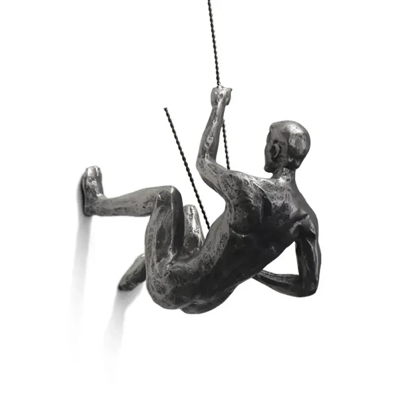 ClimbForm - Creatieve klimmende man muurdecoratie set