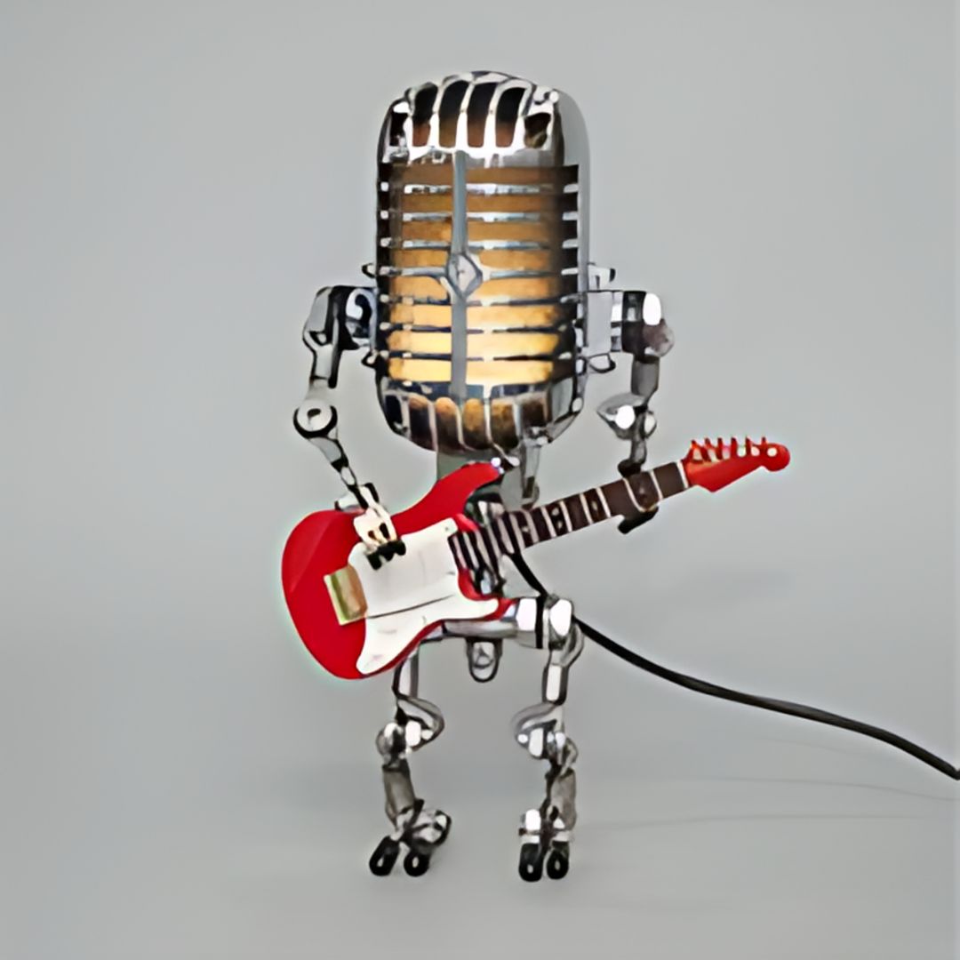 RoboGlow – Unieke Robot Tafellamp