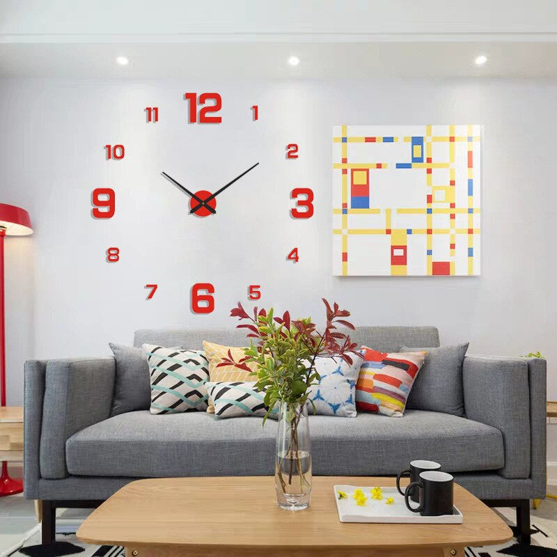 Elegante Wandklok voor tijdsbeleving