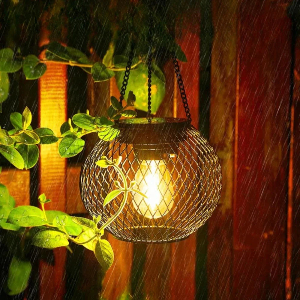 AuroraGlow Solar Lantaarn – Sfeervolle Verlichting voor Buiten