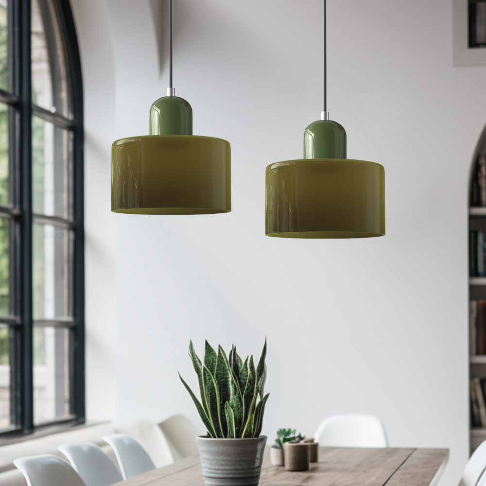 Lumière Bauhaus Moderne Glas Hanglamp
