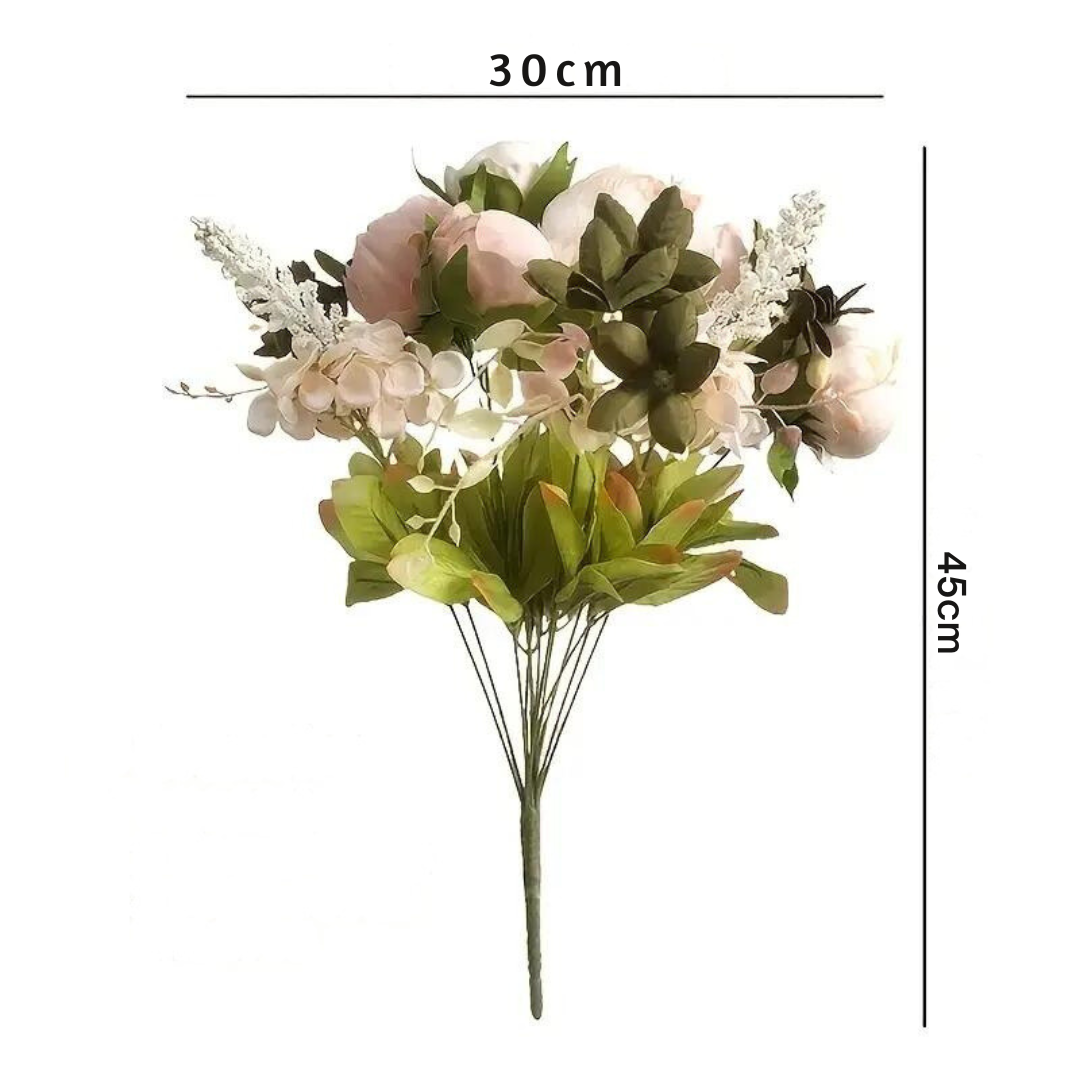 kunst pioenrozen bloemen decoratie