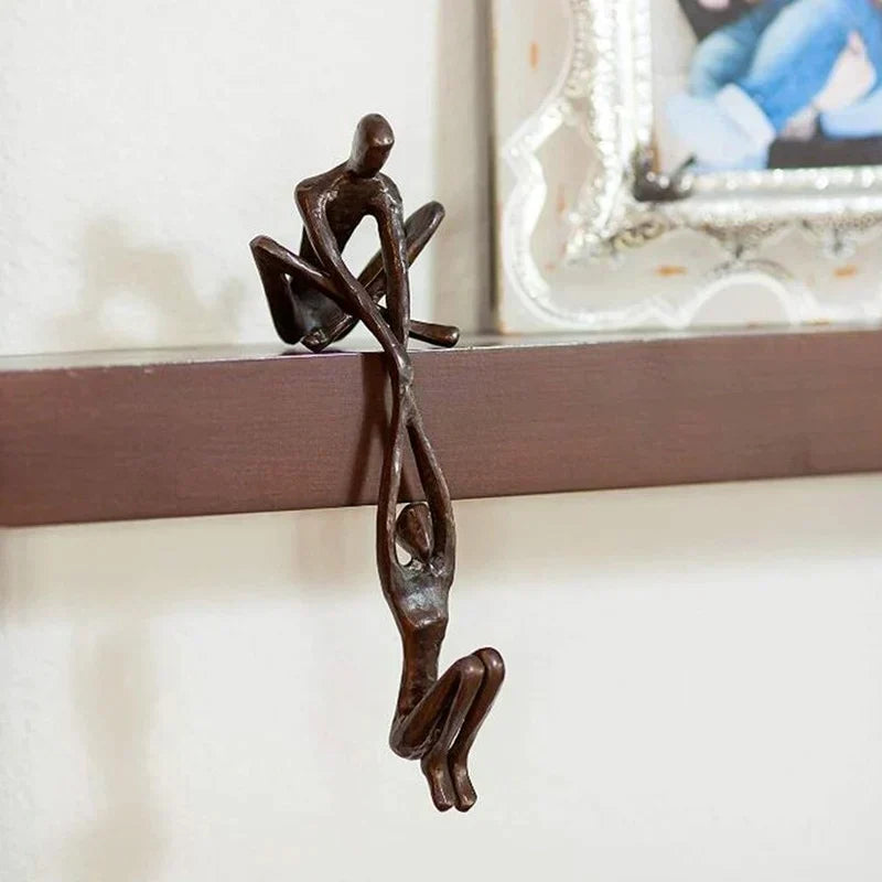 Eeuwige band sculptuur- Symbolisch Beeld van Liefde