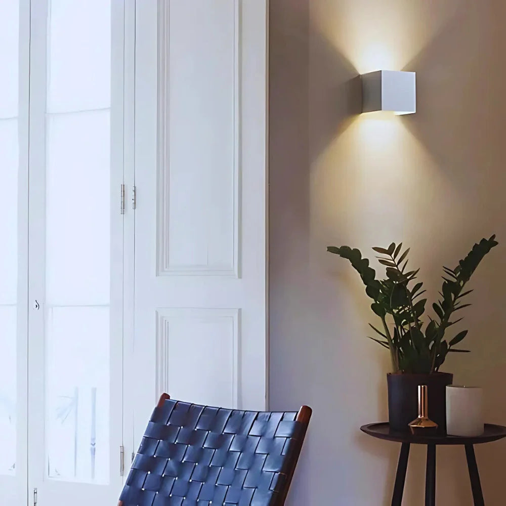 Kubus verstelbare LED Wandlamp