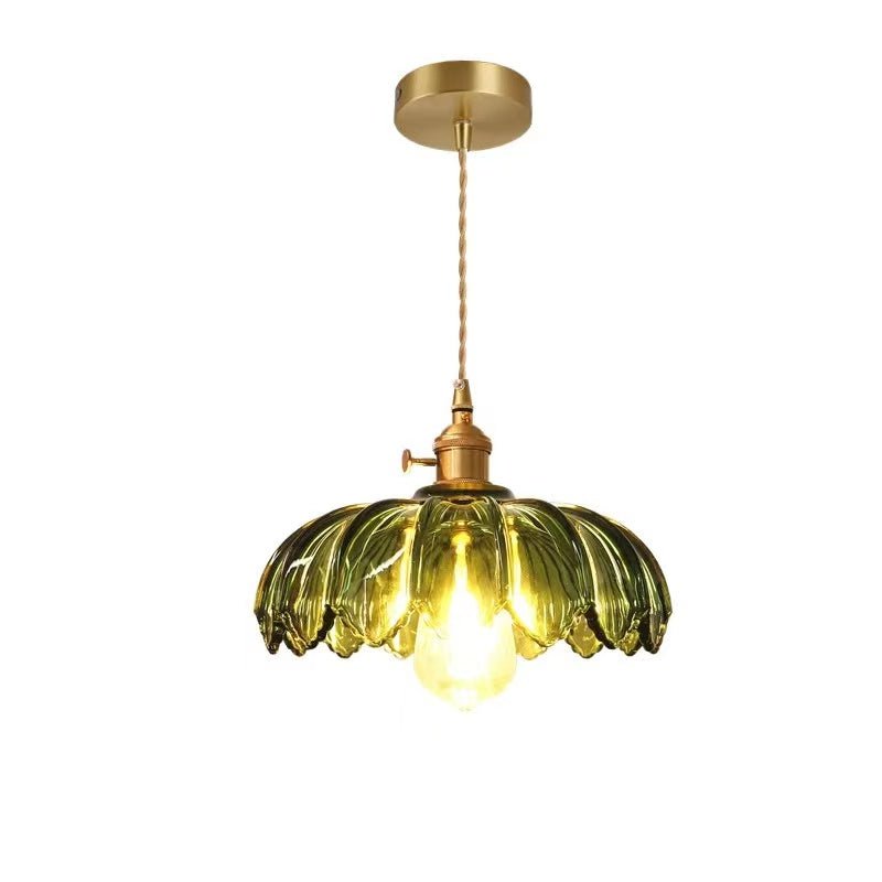 CrystalBloom - Glazen bloemen hanglamp