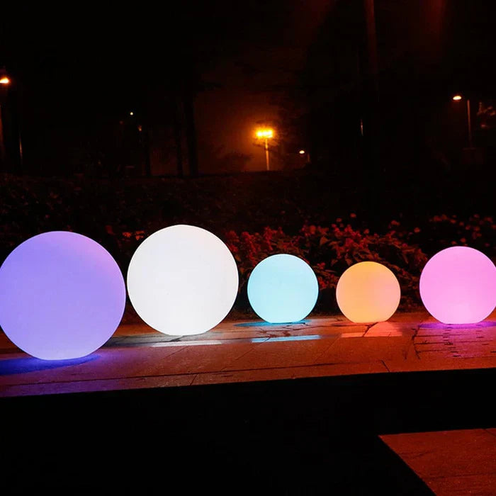 LumaSphere – Zonne-energie Tuinbal met Warm LED-Licht