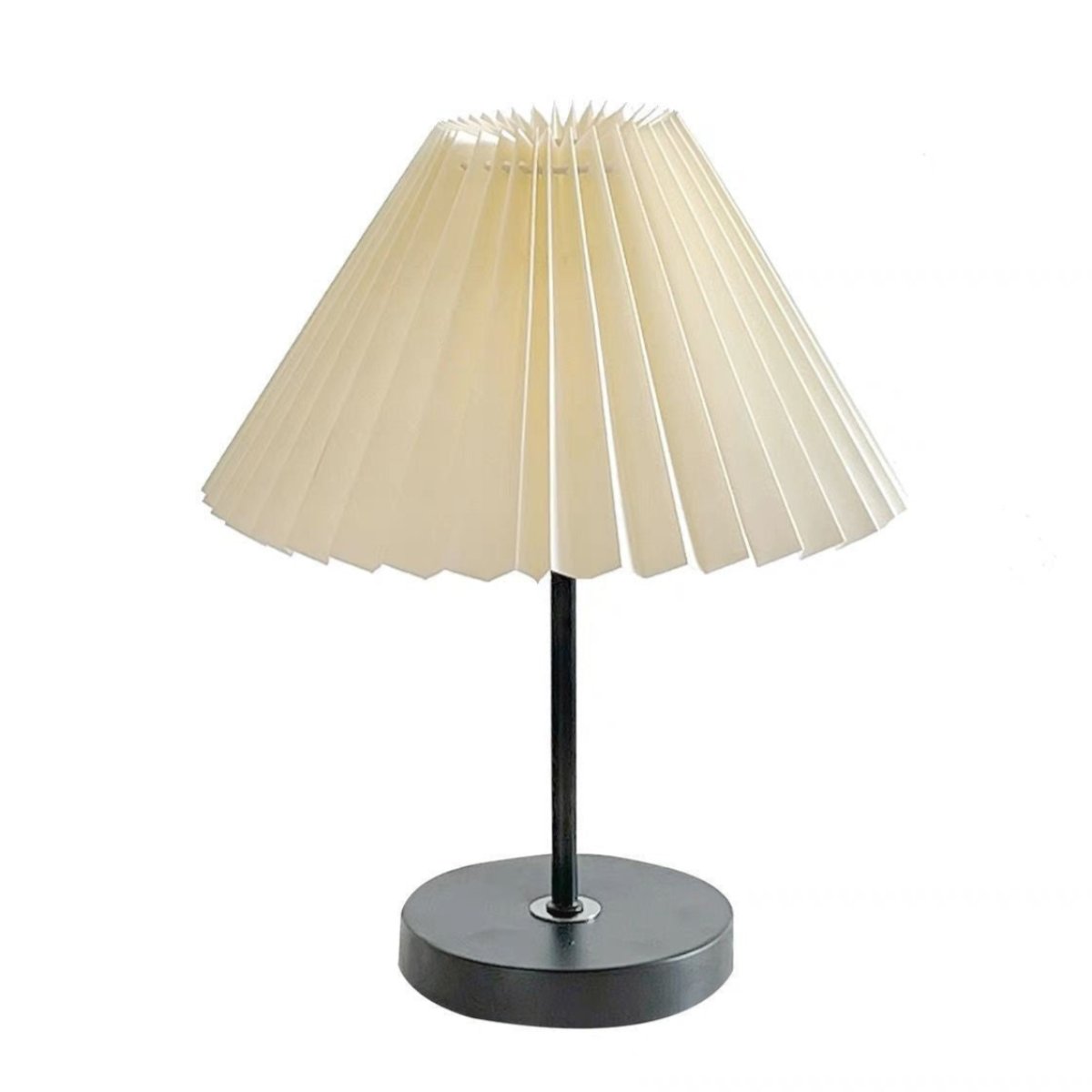 LumiÉl Tafellamp – Met geplooide stoffen kap