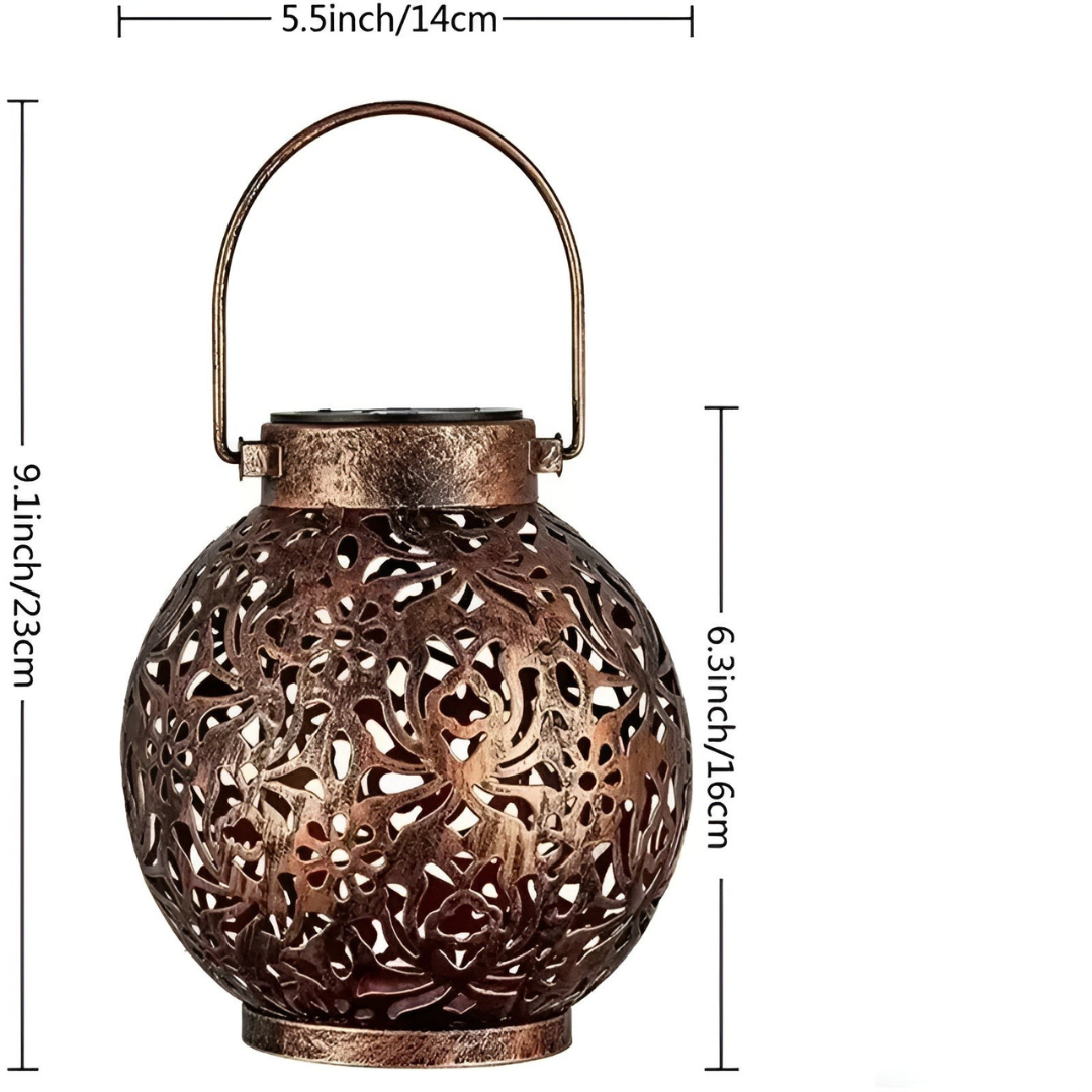 SolarGlow Vintage Buitenlamp - Energiezuinig en Elegant