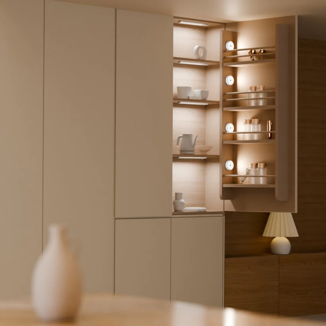 Draadloze LED lamp met bewegingssensor en oplaadbare batterij