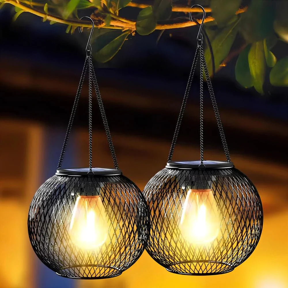 AuroraGlow Solar Lantaarn – Sfeervolle Verlichting voor Buiten