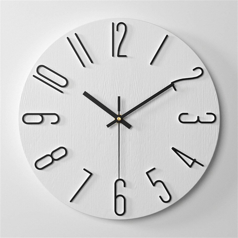 StyleTime – Moderne kunststof wandklok
