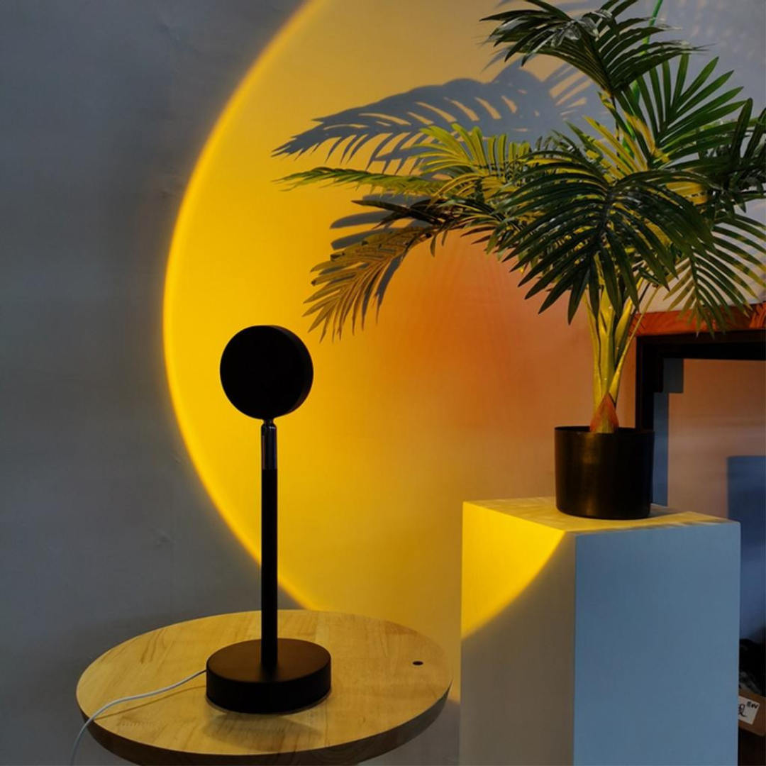 rustgevende ambiance sunset lamp