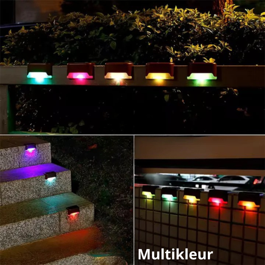 Waterdichte LED Solar tuinlamp op zonne-energie, eenvoudig te installeren zonder bedrading, met automatische aan/uit functie