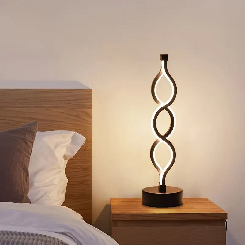 TwistLume - Elegante spiraal tafellamp