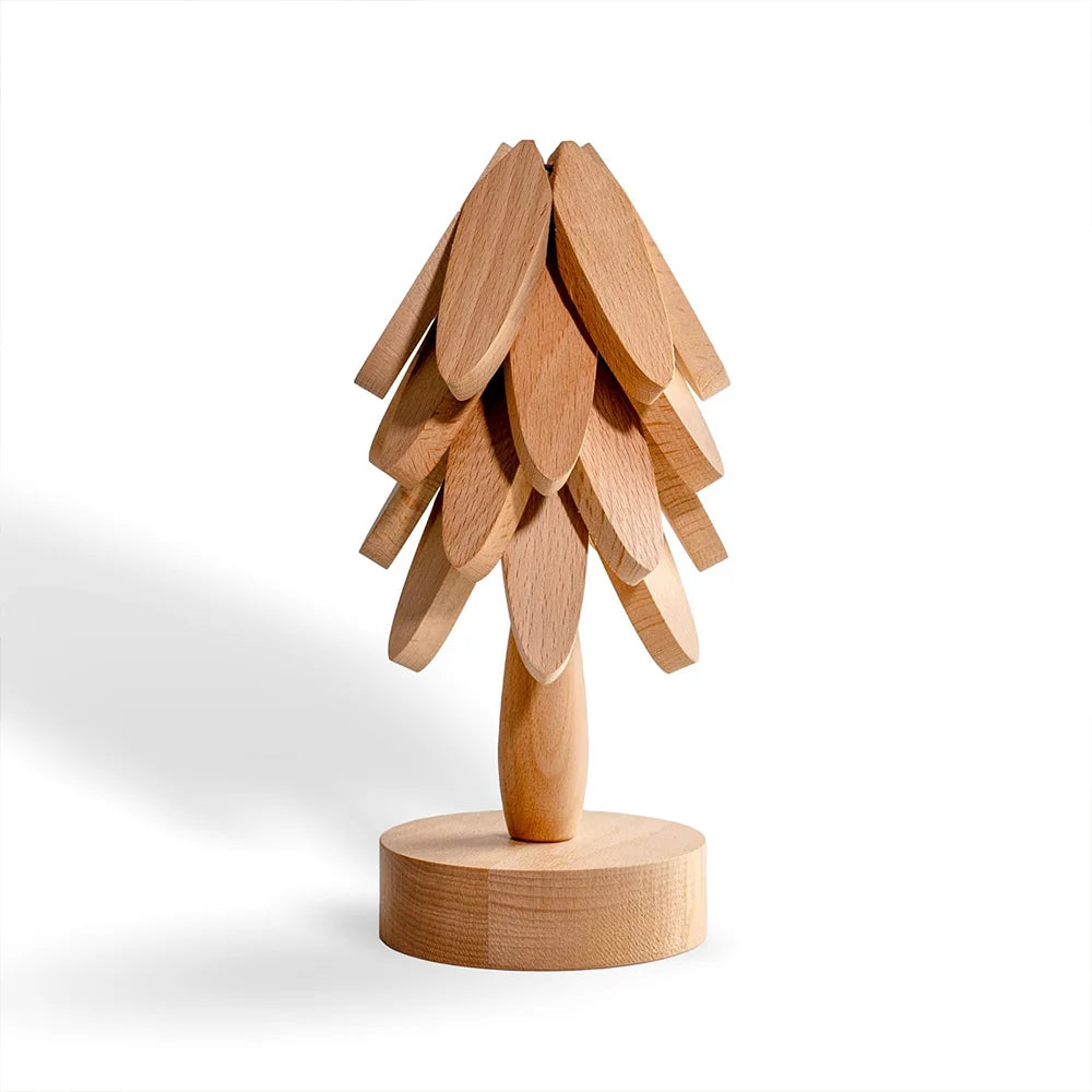 TimberNest Onderzetter Set – houten onderzetters
